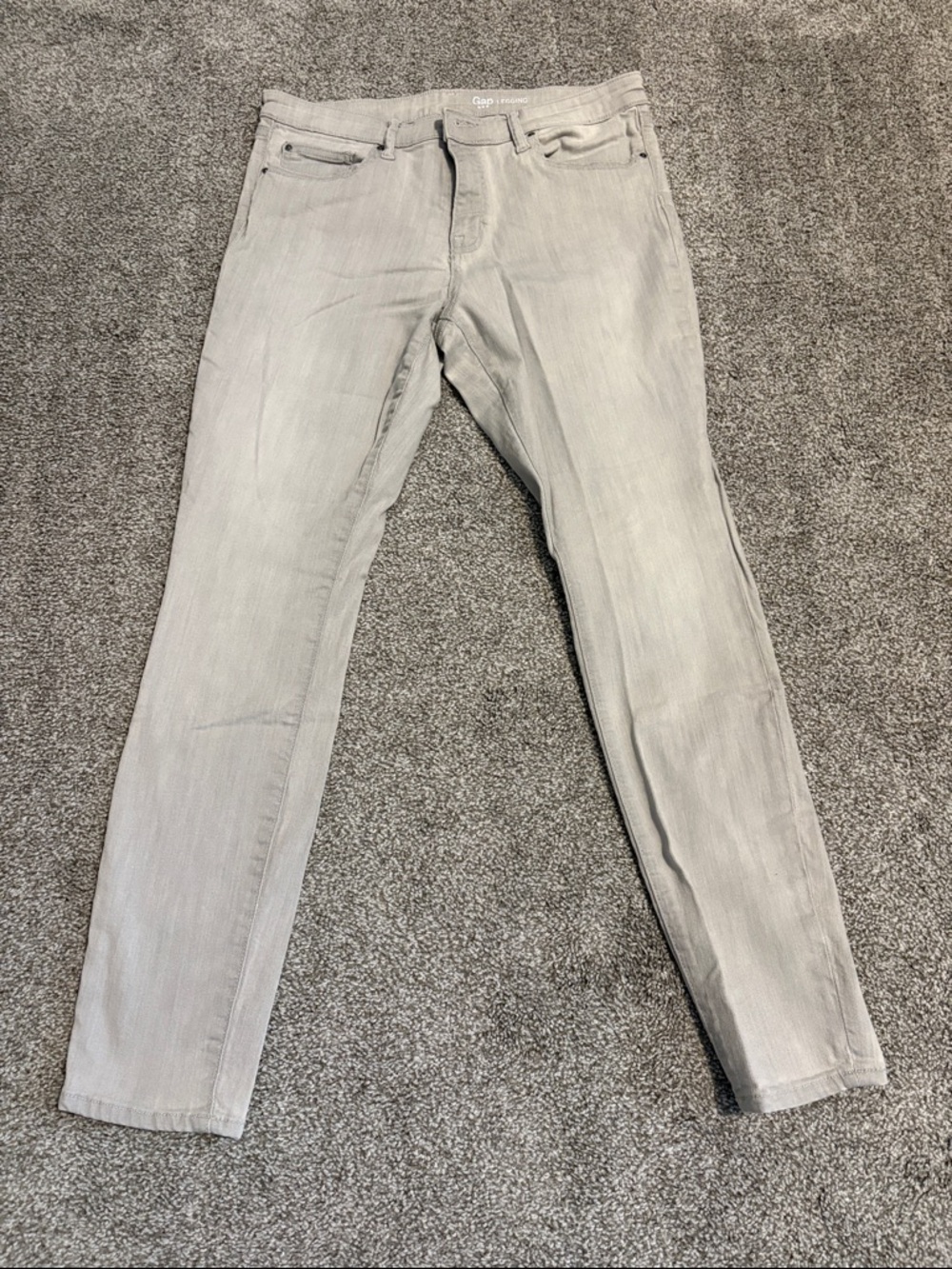 GAP Light Gray Skinny Jeans
